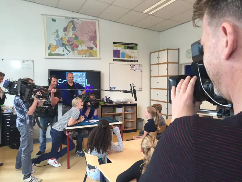 Opnames nieuw programma in volle gang