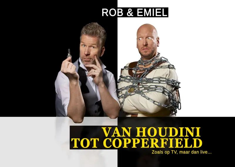 Nieuwe theatershow 'Van Houdini tot Copperfield'!